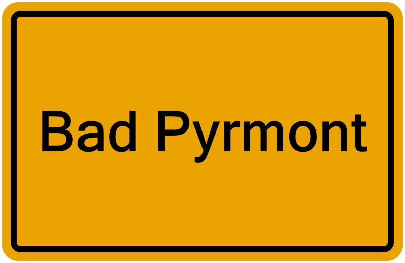 Handelsregisterauszug Bad Pyrmont